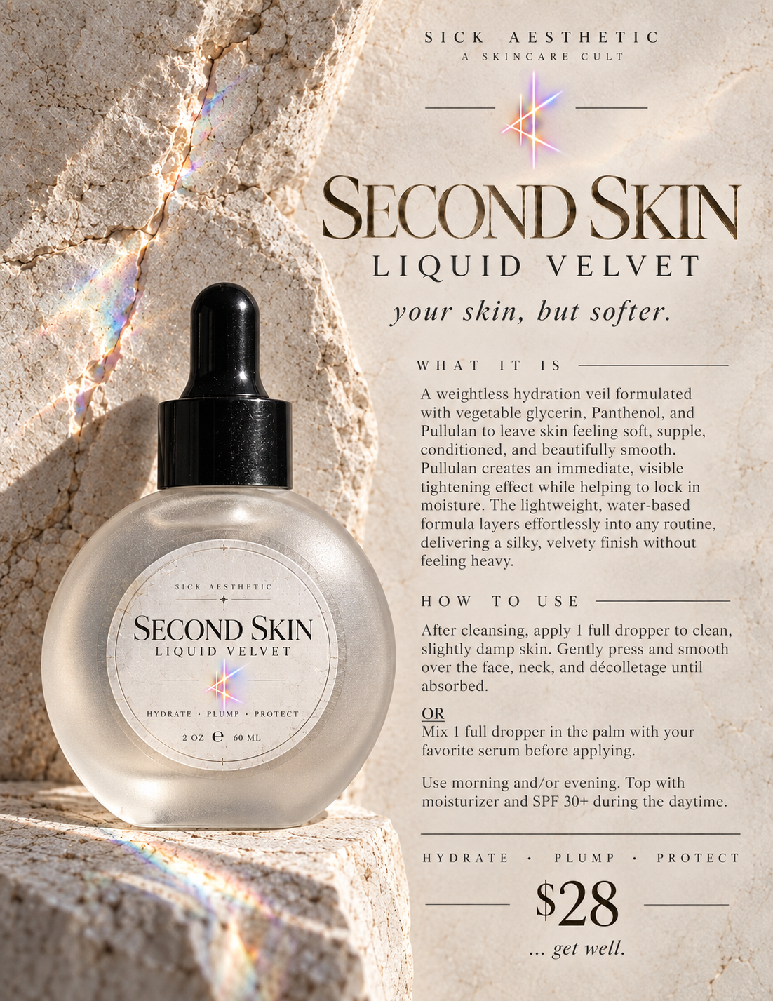 Second Skin Liquid Velvet (hydration booster)